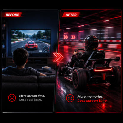 ROVO Electric Drift Kart for Kids