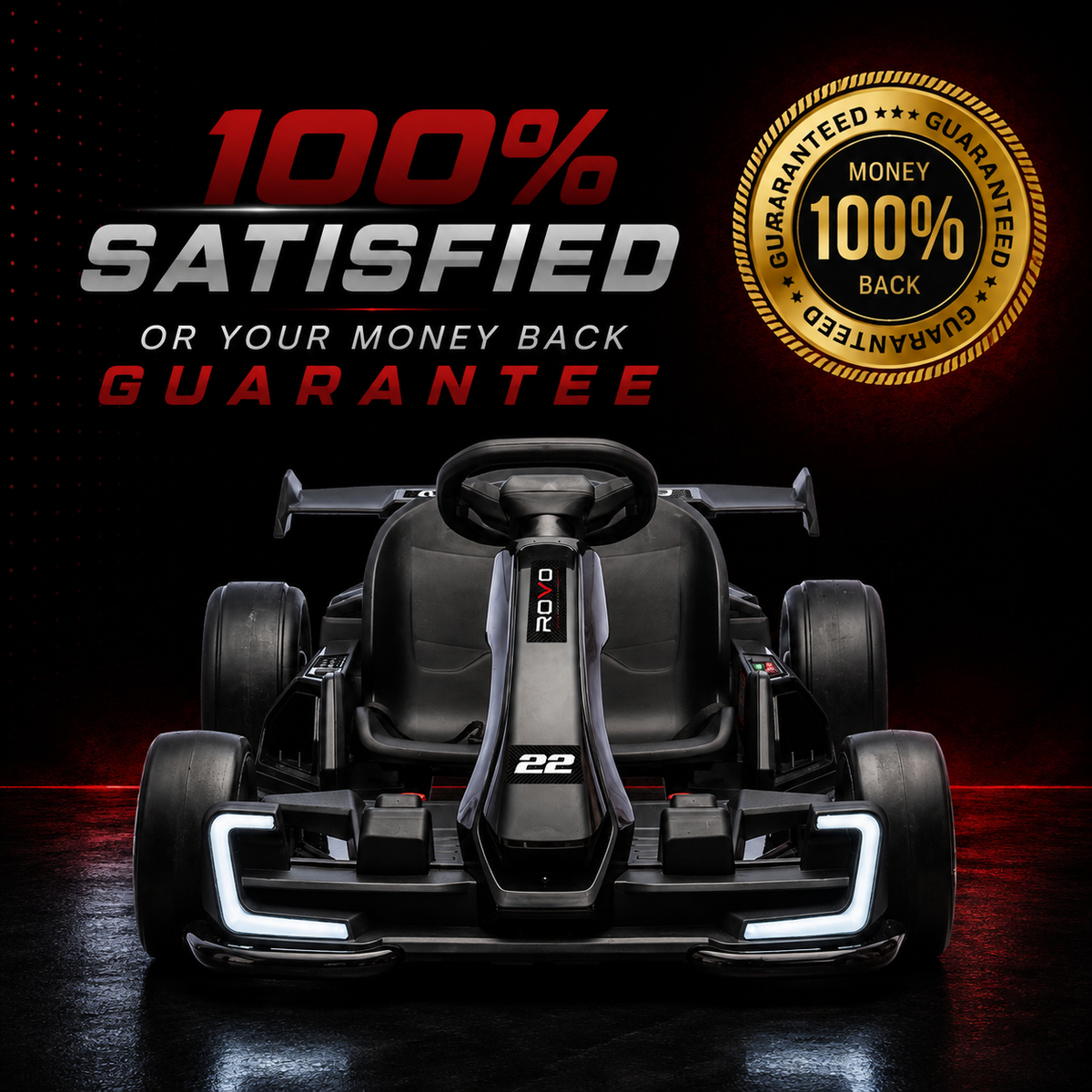 ROVO Electric Drift Kart for Kids